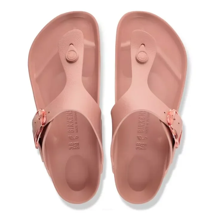 Basenowe japonki Birkenstock Gizeh EVA Big Buckle są wykonane z nowoczesnej, wodoodpornej pianki EVA.