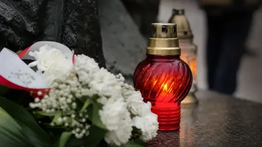 Pod pomnikiem oddano hołd bohaterom Sierpnia. Lech Wałęsa mówił o ratowaniu demokracji