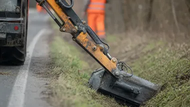 W Rusocinie powstało 600 metrów chodnika. Wzmocniono też drogę