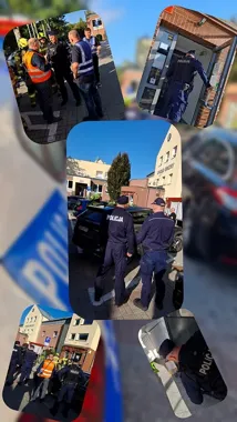 Policjanci pracowali przy ewakuacji urzędu - Wiadomości Komenda Powiatowa Policji w Pruszczu Gdańskim