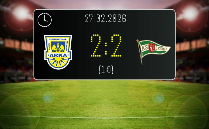 [PIŁKA NOŻNA] Arka Gdynia – Lechia Gdańsk 2:2 – PKO BP Ekstraklasa: Derby Trójmiasta podzieliły punkty w Gdyni