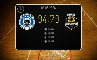 [KOSZYKÓWKA] Anwil Włocławek – Energa Trefl Sopot 94:79 w Orlen Basket Lidze