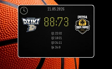 [KOSZYKÓWKA] Dziki Warszawa odwróciły mecz z Energa Treflem Sopot w Orlen Basket Lidze