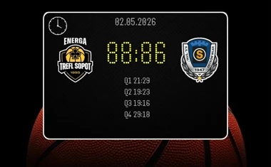 [KOSZYKÓWKA] Energa Trefl Sopot odwrócił mecz w końcówce i wygrał w Orlen Basket Lidze 88:86 ze Stalą Ostrów