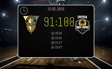 [KOSZYKÓWKA] Orlen Basket Liga – Energa Trefl Sopot zwycięża w Wałbrzychu 100:91 i umacnia pozycję w tabeli