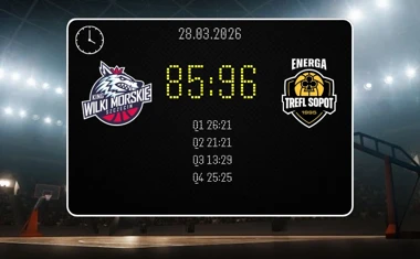 [KOSZYKÓWKA] Energa Trefl Sopot odwróciła mecz w Szczecinie – 96:85 w Orlen Basket Lidze