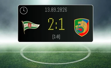 [PIŁKA NOŻNA] Lechia Gdańsk – Miedź Legnica 2:1 w Betclic 1. lidze – gospodarze wytrzymali nerwową końcówkę