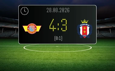 [PIŁKA NOŻNA] Betclic 3. Liga Grupa 2 (Grupa II): Polonia Środa Wielkopolska – Gedania Gdańsk 4:3 po szalonym meczu