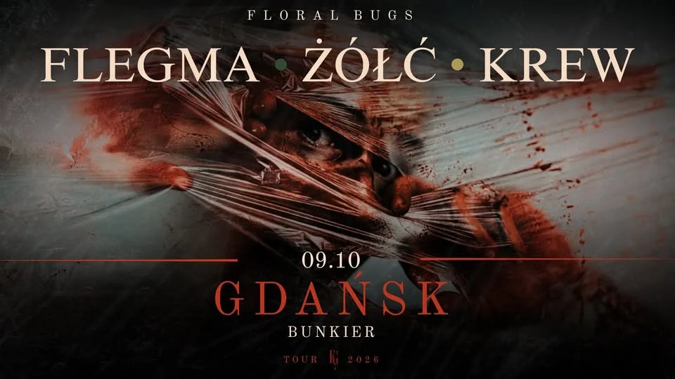 Grafika promocyjna wydarzenia FLORAL BUGS – Gdańsk koncert