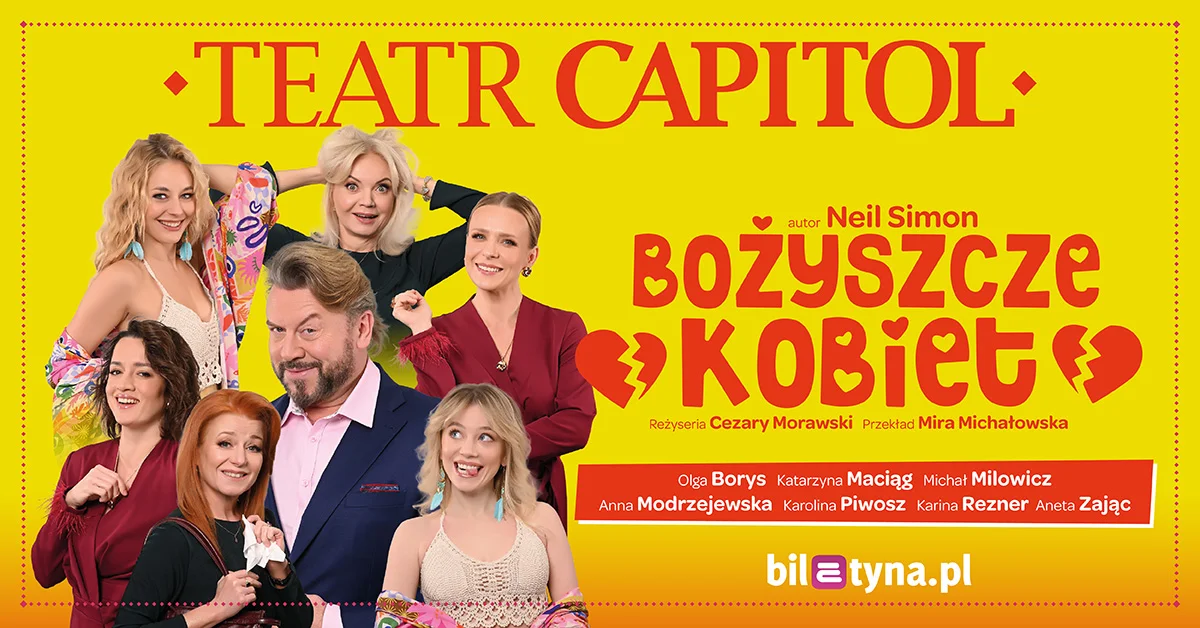 Grafika promocyjna wydarzenia Gdańsk: Bożyszcze kobiet – komedia