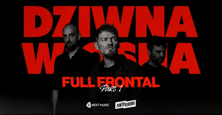 Grafika promocyjna wydarzenia Dziwna Wiosna — FULL FRONTAL część 1 w Gdańsku (18 grudnia 2025)
