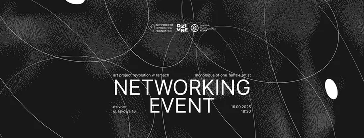 Obrazek przedstawia grafikę promocyjną wydarzenia Wieczór otwarty dla twórców w Gdańsku — networking i prezentacje