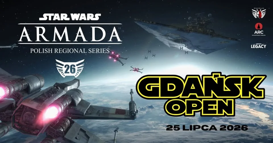 Grafika promocyjna wydarzenia GDAŃSK OPEN Star Wars Armada