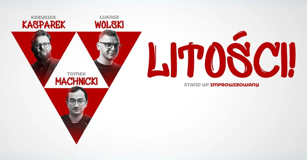 Grafika promocyjna wydarzenia Improwizowany stand-up w Gdańsku z krakowską ekipą Comedy Lab