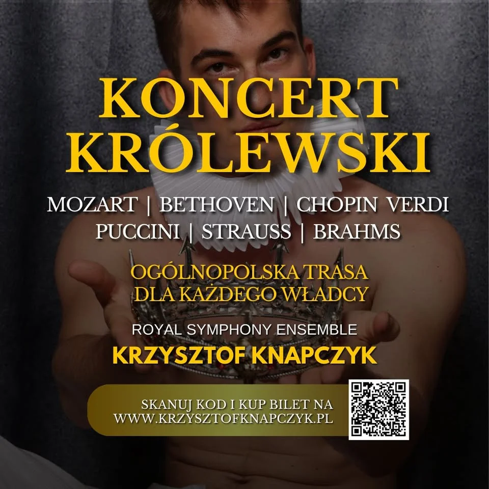 Grafika promocyjna wydarzenia Koncert Królewski – Majestat Klasyki w Gdańsku