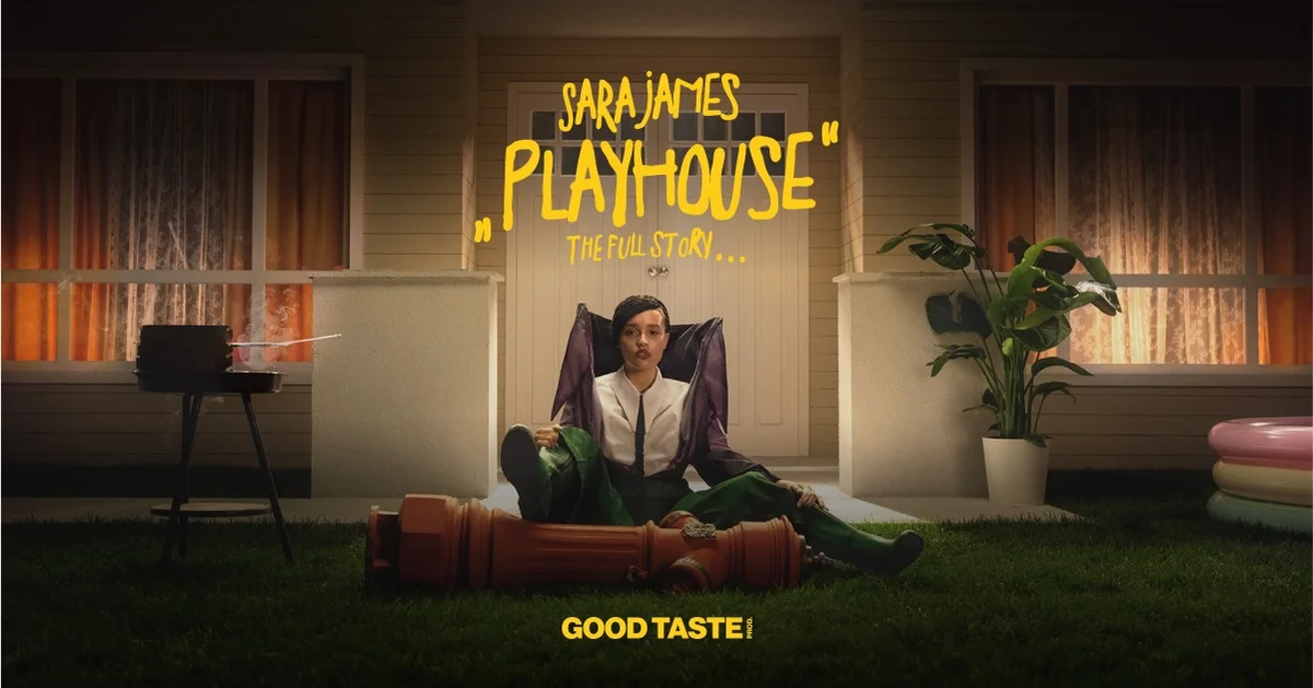 Grafika promocyjna wydarzenia Koncert Sary James w Gdańsku – trasa „Playhouse. The full story…”