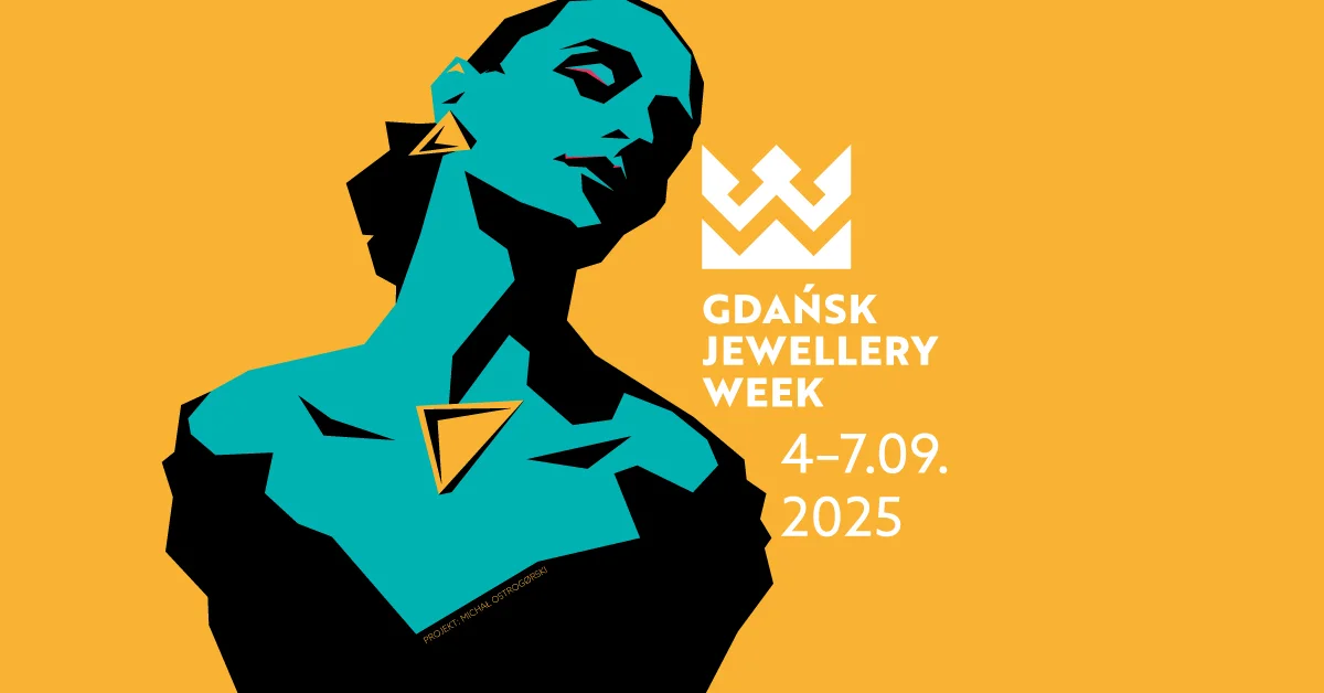 Grafika promocyjna wydarzenia Przegląd wydarzeń Gdańsk Jewellery Week 2025