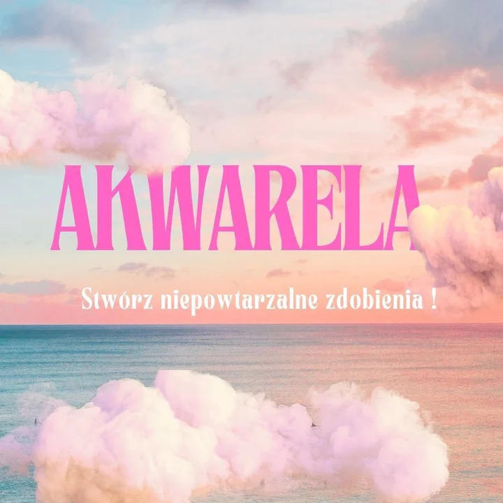 Obrazek przedstawia grafikę promocyjną wydarzenia Warsztat akwareli w Gdańsku z Kasią Jakubowską