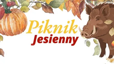 Grafika promocyjna wydarzenia Ekologiczny Piknik Jesienny u Sprawnych Inaczej