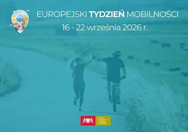Grafika promocyjna wydarzenia Europejski Tydzień Mobilności 2026 w Gdańsku
