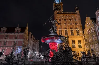 Grafika promocyjna wydarzenia Gdańsk na różowo w Europejskim Dniu Walki z Rakiem Piersi