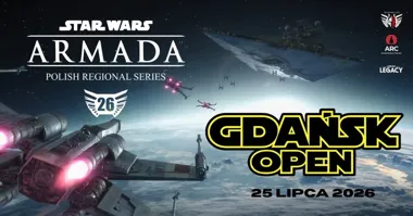 Grafika promocyjna wydarzenia GDAŃSK OPEN Star Wars Armada