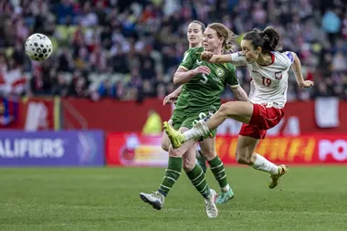 Grafika promocyjna wydarzenia Mecz Polska – Irlandia