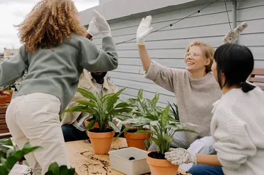 Grafika promocyjna wydarzenia Oliwska z Klimatem. Klub Eko Inspiracji