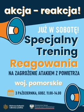 Grafika promocyjna wydarzenia Specjalny Trening Reagowania