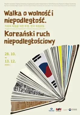 Grafika promocyjna wydarzenia Wernisaż wystawy o koreańskim ruchu niepodległościowym w Gdańsku