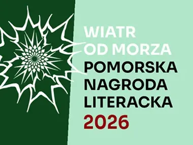 Grafika promocyjna wydarzenia Wieczór Literacki z Pomorską Nagrodą Literacką
