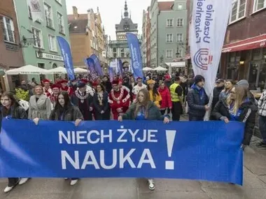 Grafika promocyjna wydarzenia Wspólna parada rozpoczynająca rok akademicki