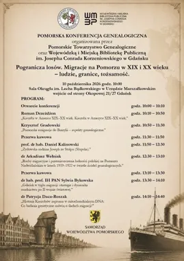 Pomorskie historie w ruchu. Gdańsk zaprasza na konferencję genealogiczną