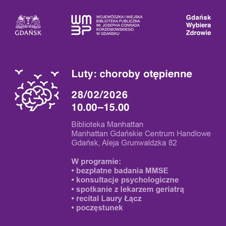 Jak 10 minut dziennie może uratować pamięć - „Zadbaj o pamięć” w Bibliotece Manhattan