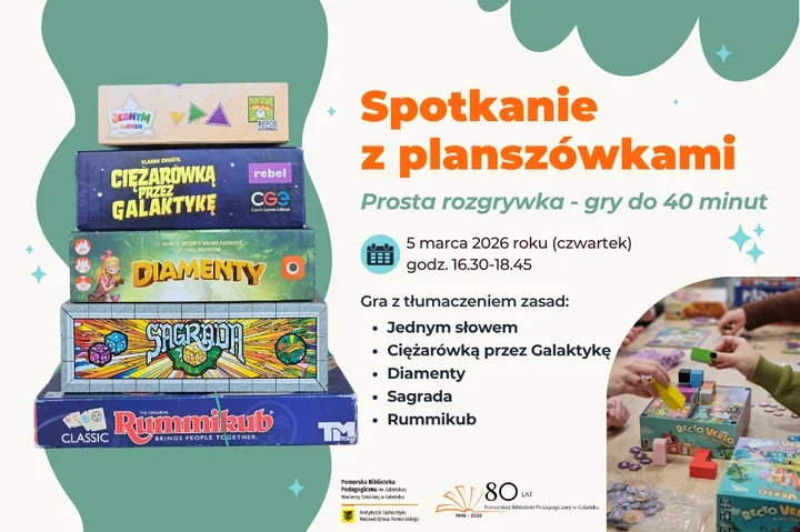 Szybkie partie, wielka frajda - "Prosta rozgrywka - gry do 40 minut" w bibliotece