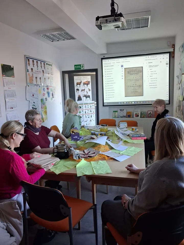 Przepiśniki, smaki i terapia przy kuchennym stole - spotkanie biblioterapeutów