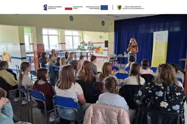 Joanna Jagiełło w Sierakowicach - finał czytelniczego sezonu z energią