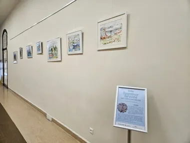 Gdańska artystka wraca z malarską opowieścią - „Summer breeze” w bibliotece