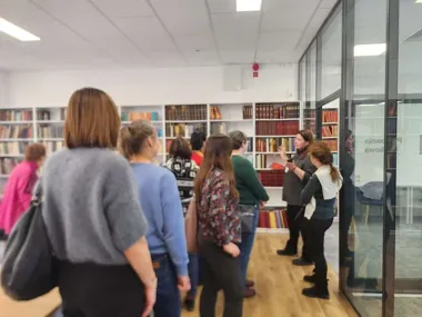 Z magazynów do rękopisów - wyjazdowe spotkanie nauczycieli bibliotekarzy w Malborku