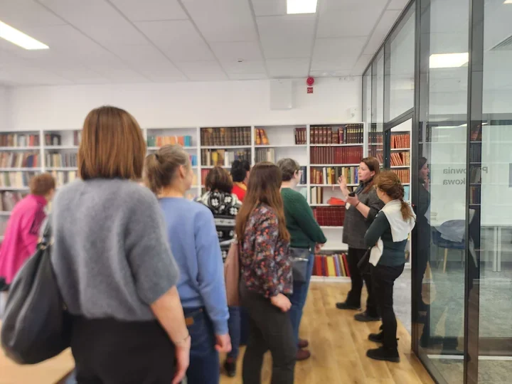 Z magazynów do rękopisów - wyjazdowe spotkanie nauczycieli bibliotekarzy w Malborku