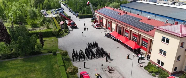 W Gdańsku padły awanse i medale - strażacy odebrali wyjątkowe wyróżnienia