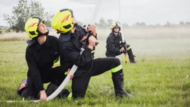Strażacy zamienią Świbno w wodną arenę na lany poniedziałek