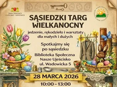 Żurek, wymiana rzeczy i rozmowy o budżecie. Sobotni targ szykuje sąsiedzkie spotkanie