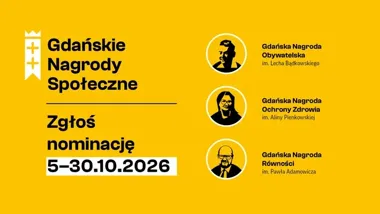 Gdańskie Nagrody Społeczne 2027. Zostało kilka dni na zgłoszenia