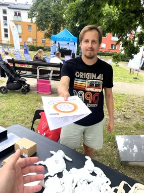 Od grilla po rozmowę o pieczy zastępczej. Festyn w Letnicy połączył sąsiadów