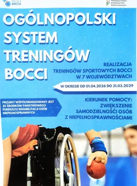 Boccia w Gdańsku dla osób z niepełnosprawnościami. Zajęcia są bezpłatne