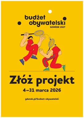 Zgłoszenia do Budżetu Obywatelskiego 2027 – czas na pomysły mieszkańców Gdańska