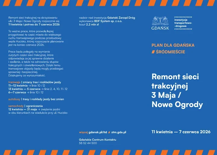 W Śródmieściu rusza układanka, która otworzy tramwajowy objazd Huciska