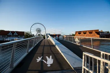 Kładka na Ołowiankę zostanie zamknięta na czas zwodzenia