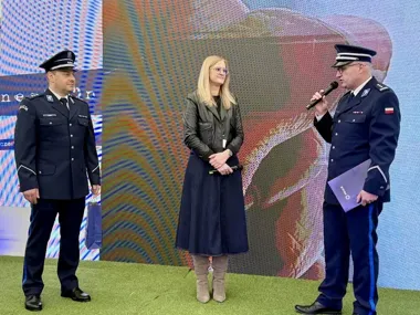 Forum Gdańsk na chwilę zmieniło się w policyjne centrum profilaktyki